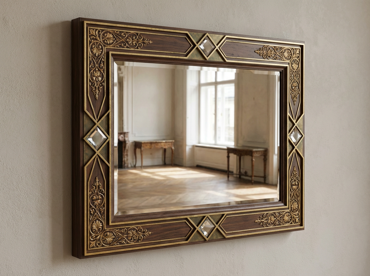 Contemporary Victorian Mirror